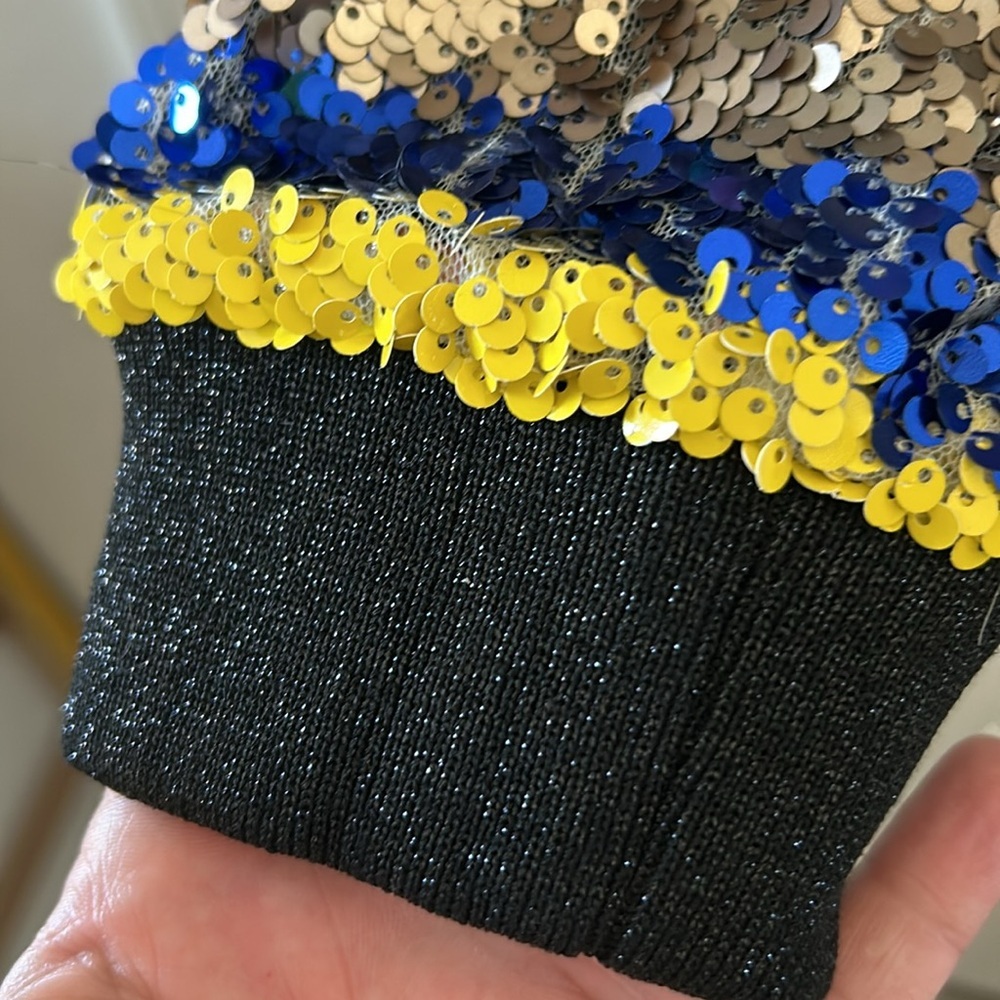 Bebe sequin bomber jacket - image 4